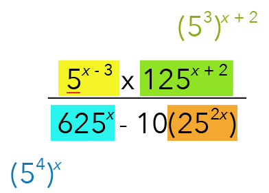 How The Pique Lab Math Specialists solve this Secondary 3 A-Math Exponentials question from St. Gabriel’s Secondary School.