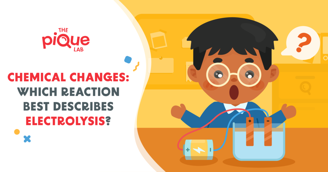 Chemical Changes: Which Reaction Best Describes Electrolysis?