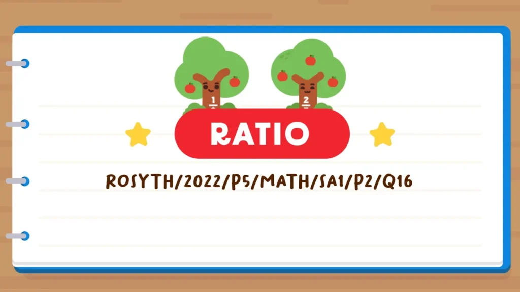 Click to watch The Pique Lab's explainer video of this Primary 5 Math question from Rosyth School.