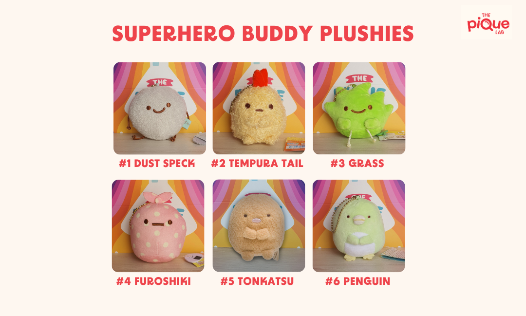 Superhero Buddy Plushie
