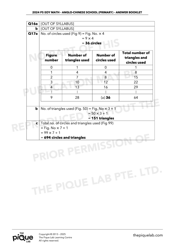 2024 P5 Math EOY Answer Set - Image 9